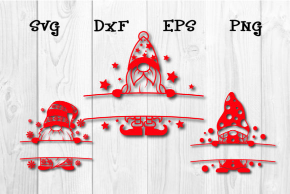 Christmas Gnome Svg Files for Print Templates