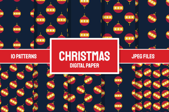 Christmas Tree Decoration Bundle Patterns