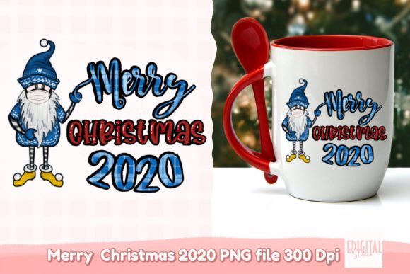 Gnome Merry Christmas 2020 Print Templates