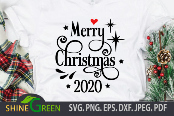 Merry Christmas 2020 SVG for Crafts