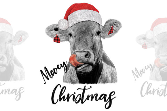 Mooey Christmas with Cow